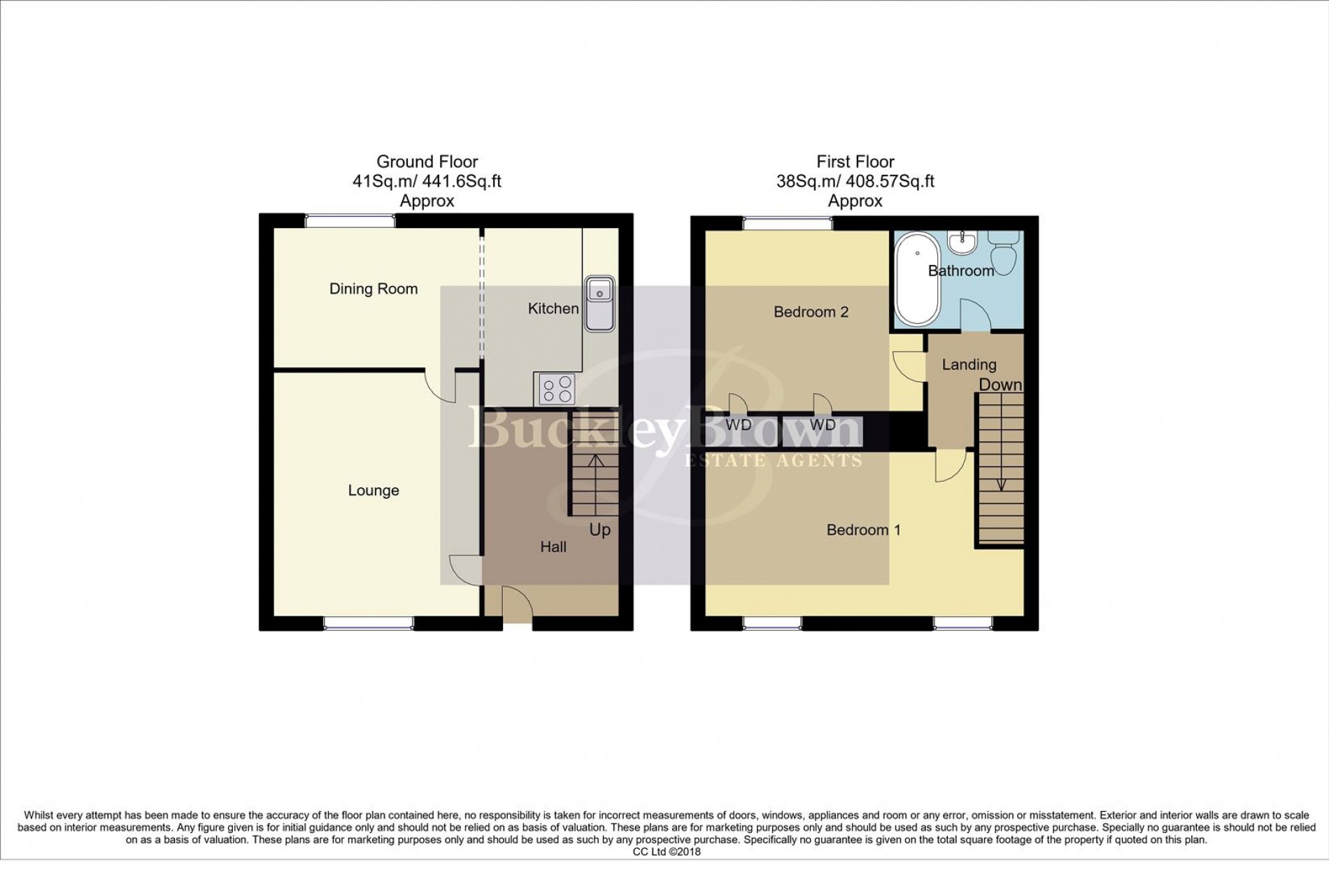 Floorplan for Ward Place, Mansfield
