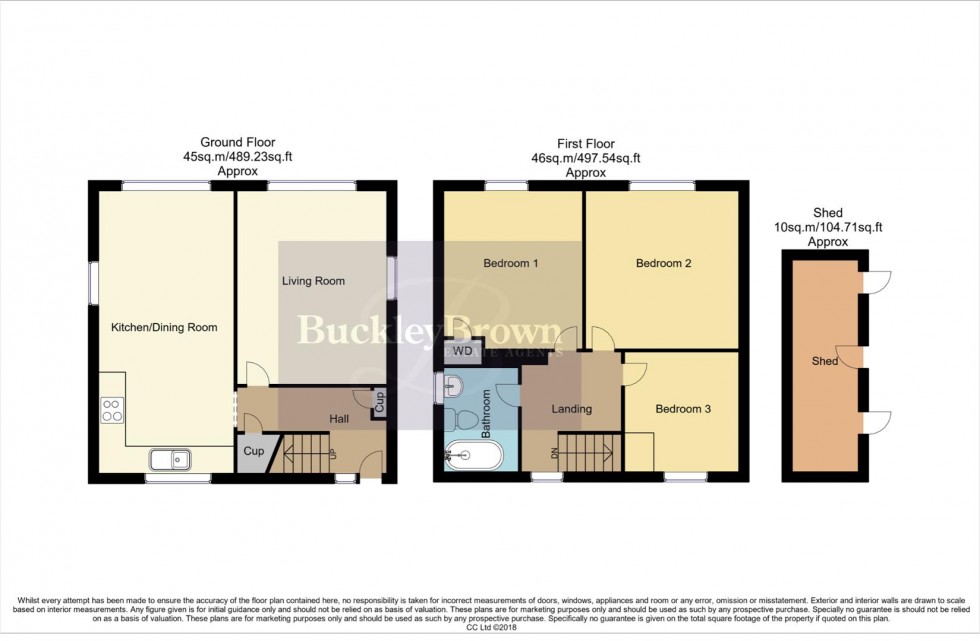 Floorplan for Greensfields, Sutton-In-Ashfield