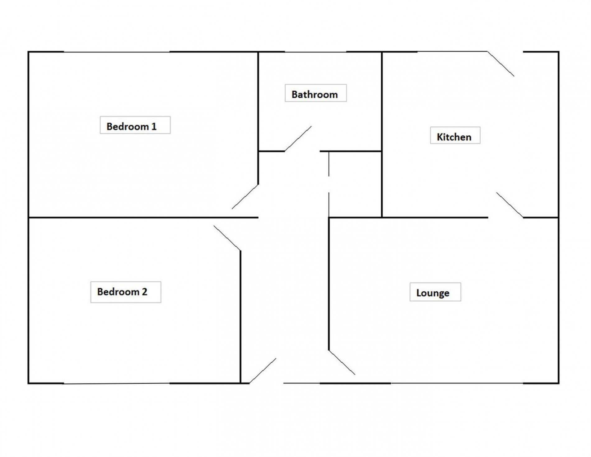Floorplan for Wallis Road, Mansfield