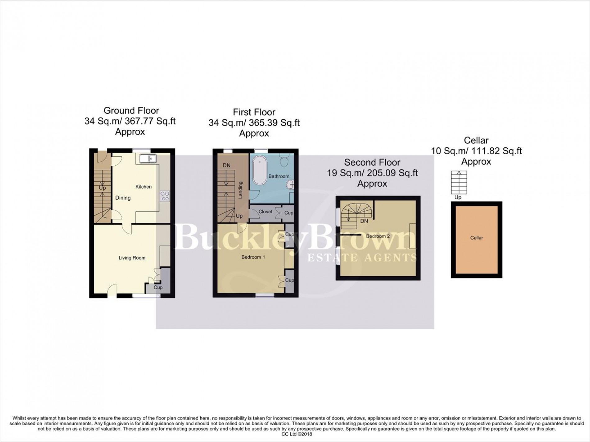 Floorplan for Albert Street, Mansfield Woodhouse, Mansfield