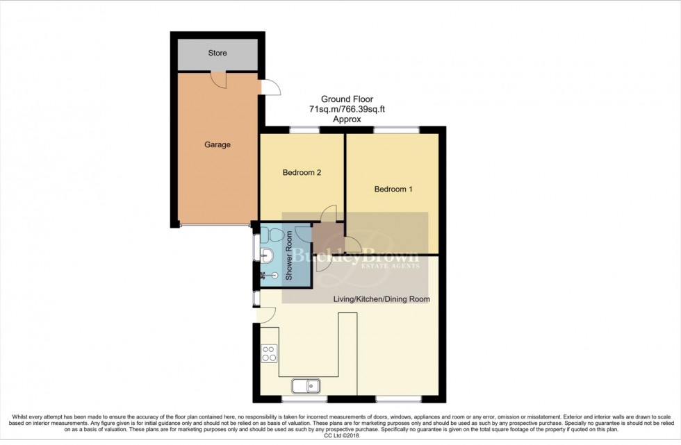 Floorplan for Keyworth Drive, Forest Town