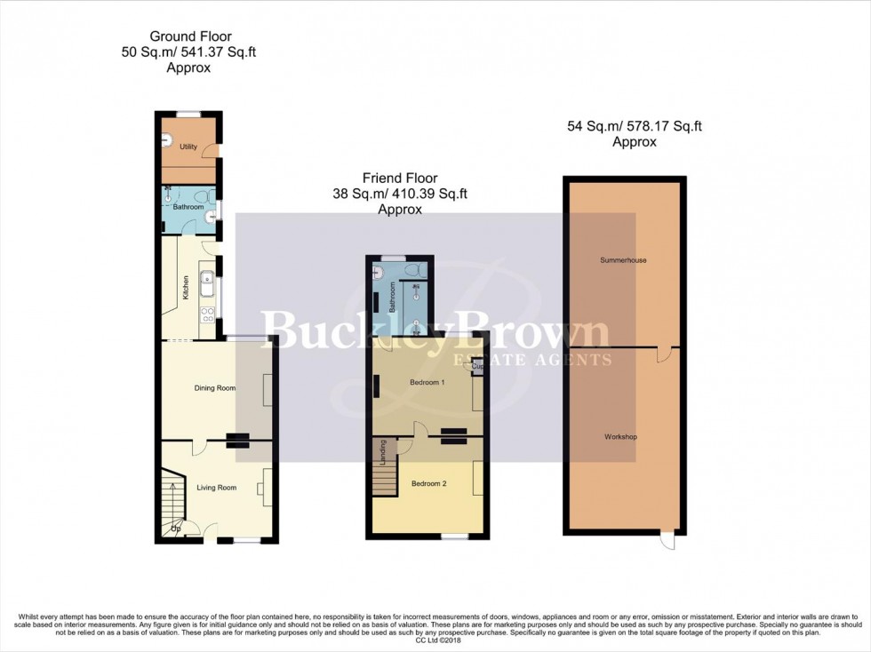 Floorplan for Crompton Street, New Houghton, Mansfield