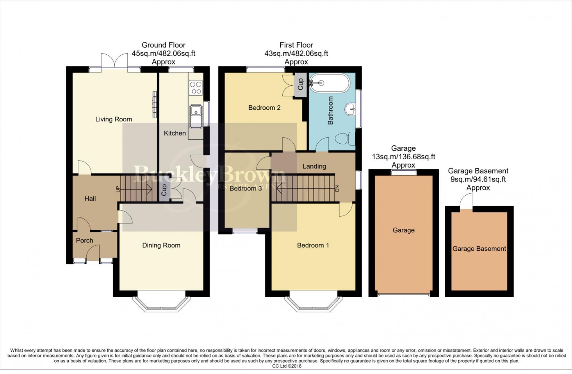 Floorplan for Eakring Road, Mansfield