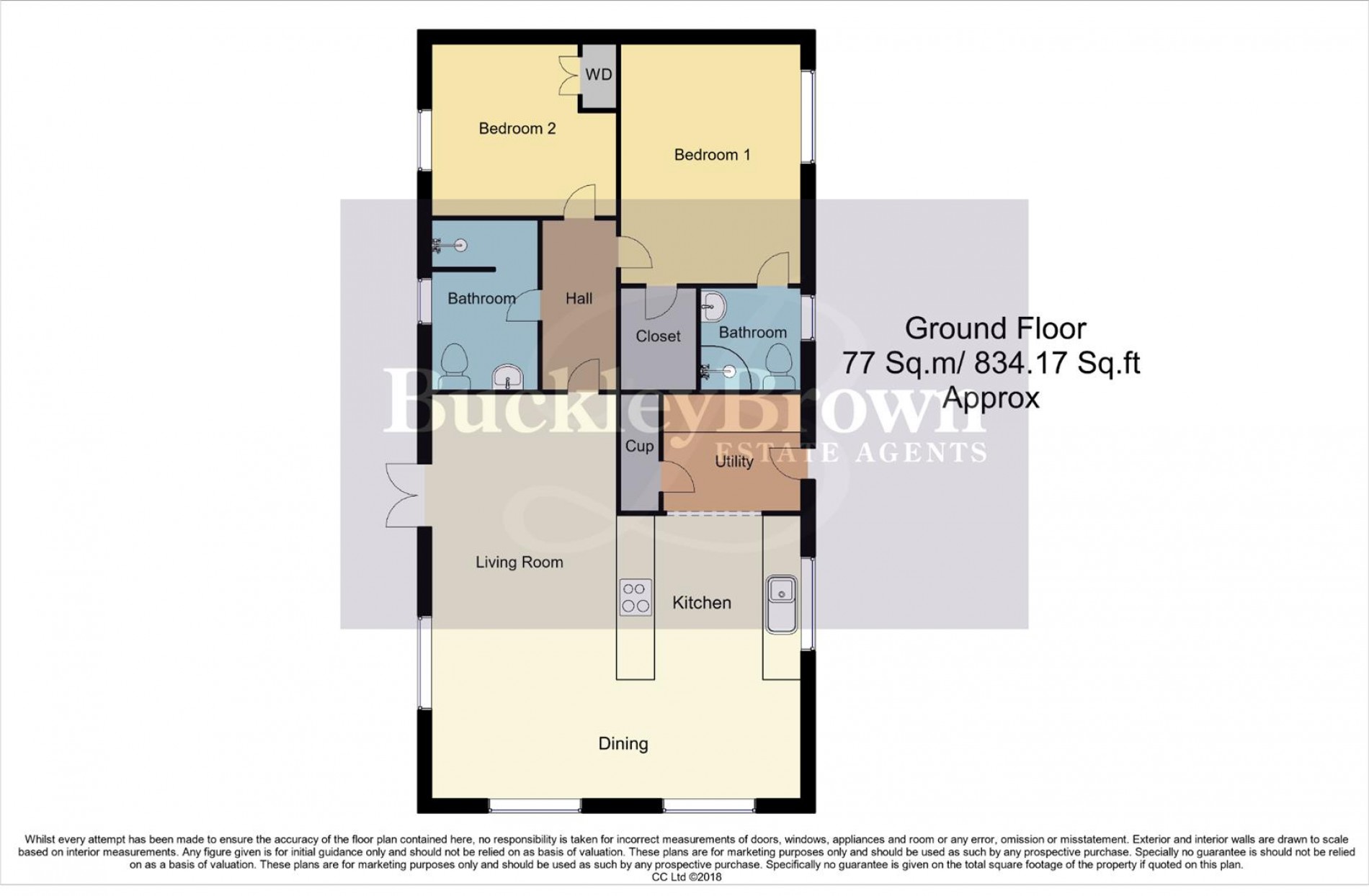 Floorplan for Wellow Road, Ollerton, Newark