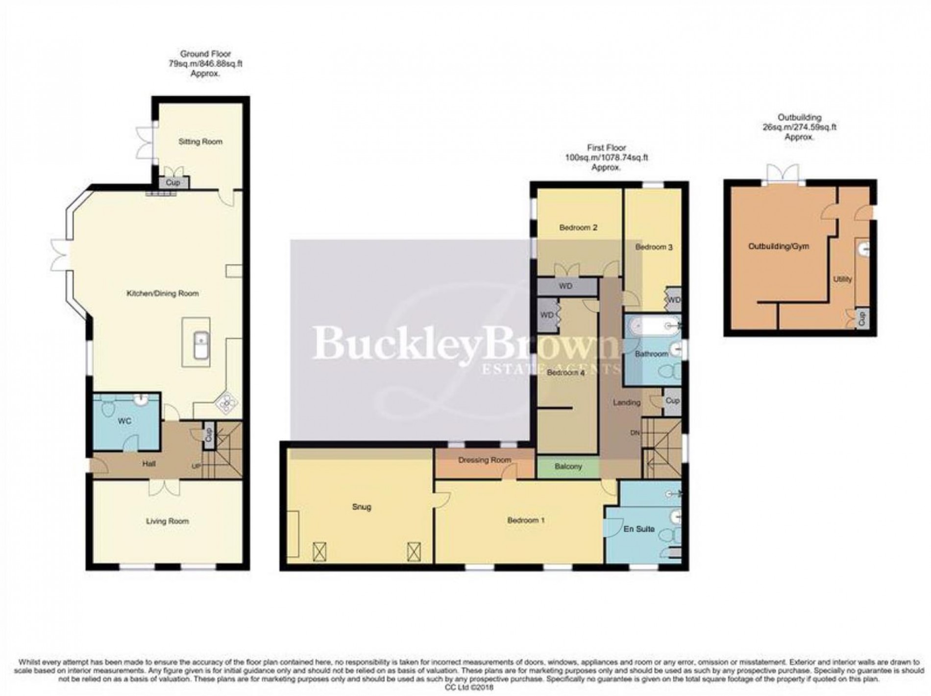 Floorplan for Castle View, Palterton, Chesterfield