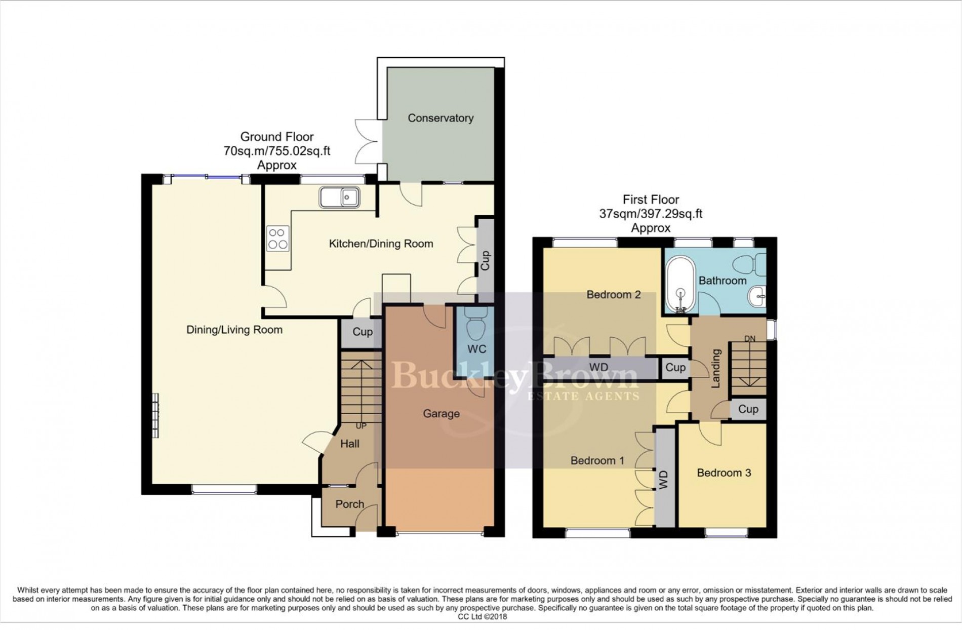 Floorplan for Bracken Close, Warsop, Mansfield