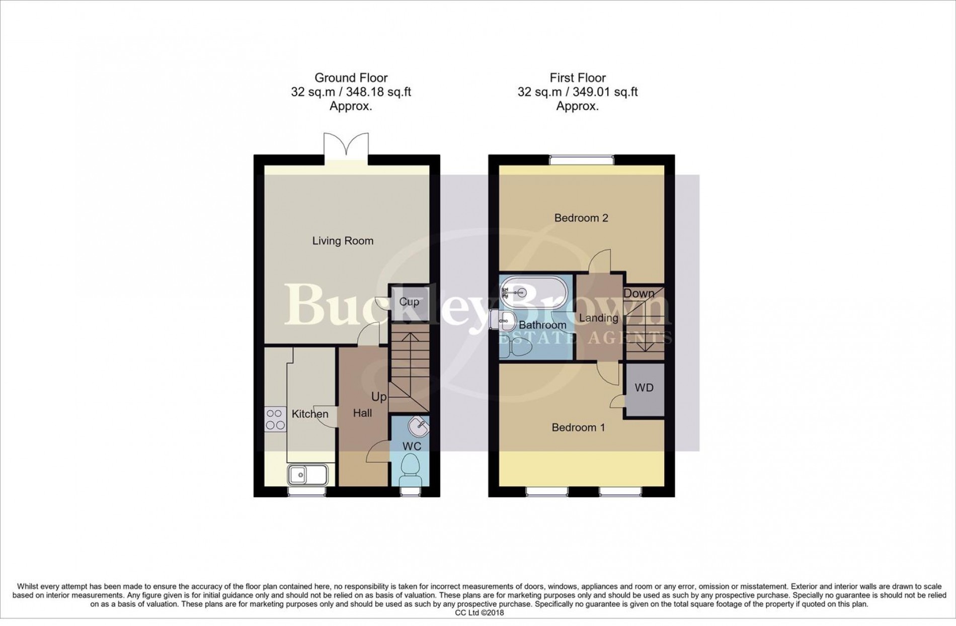 Floorplan for Wood Street, Warsop, Mansfield