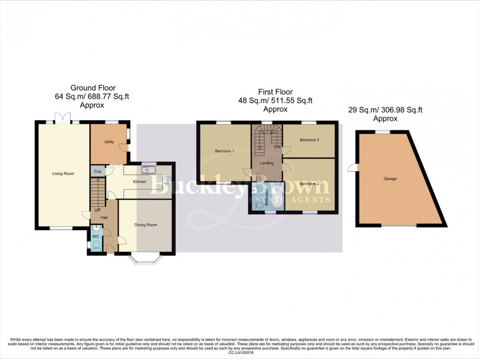 Floorplan for Western Avenue, Mansfield