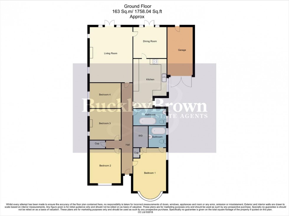 Floorplan for George Street, Pinxton, Nottingham