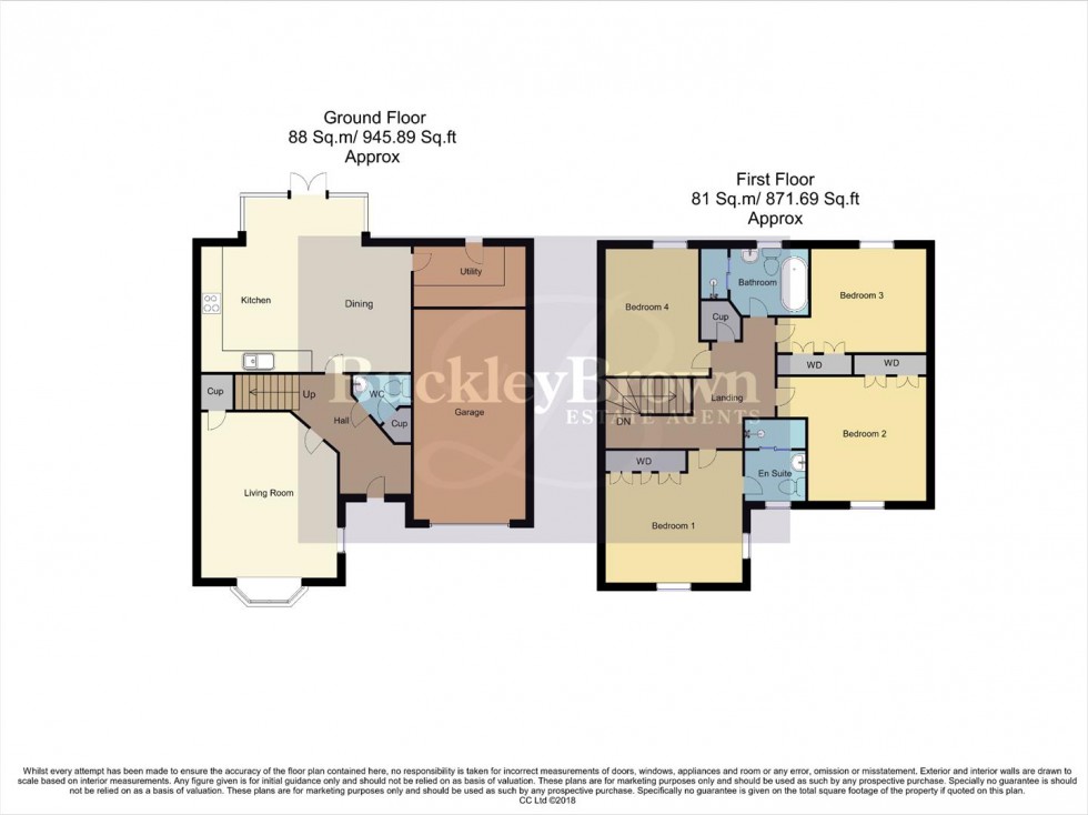 Floorplan for Lidgett Lane, Edwinstowe