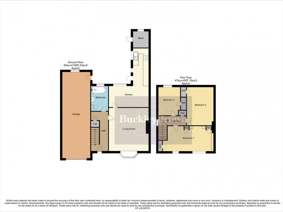 Floorplan for Mansfield Road, Clipstone Village, Mansfield