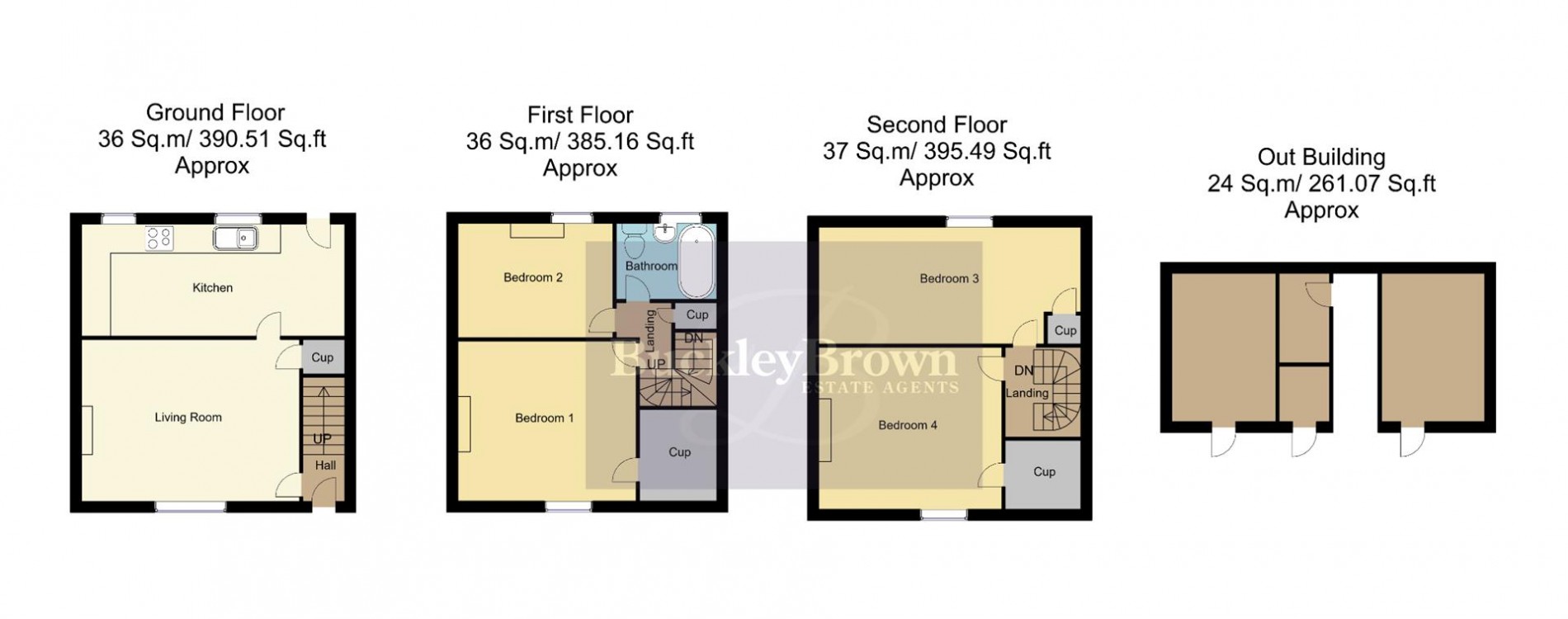 Floorplan for Ten Row, Cuckney, Mansfield