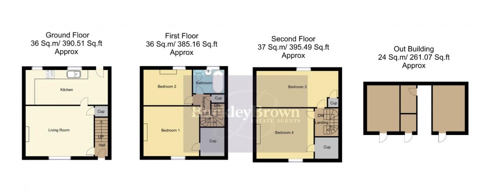 Floorplan for Ten Row, Cuckney, Mansfield