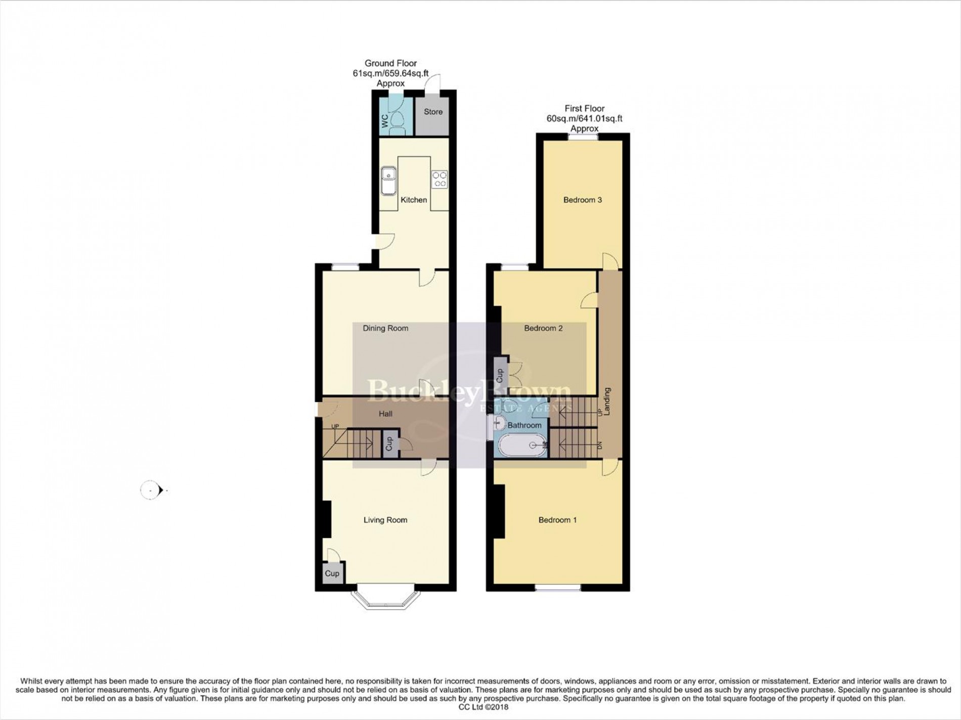 Floorplan for St. Edmunds Avenue, Mansfield Woodhouse, Mansfield