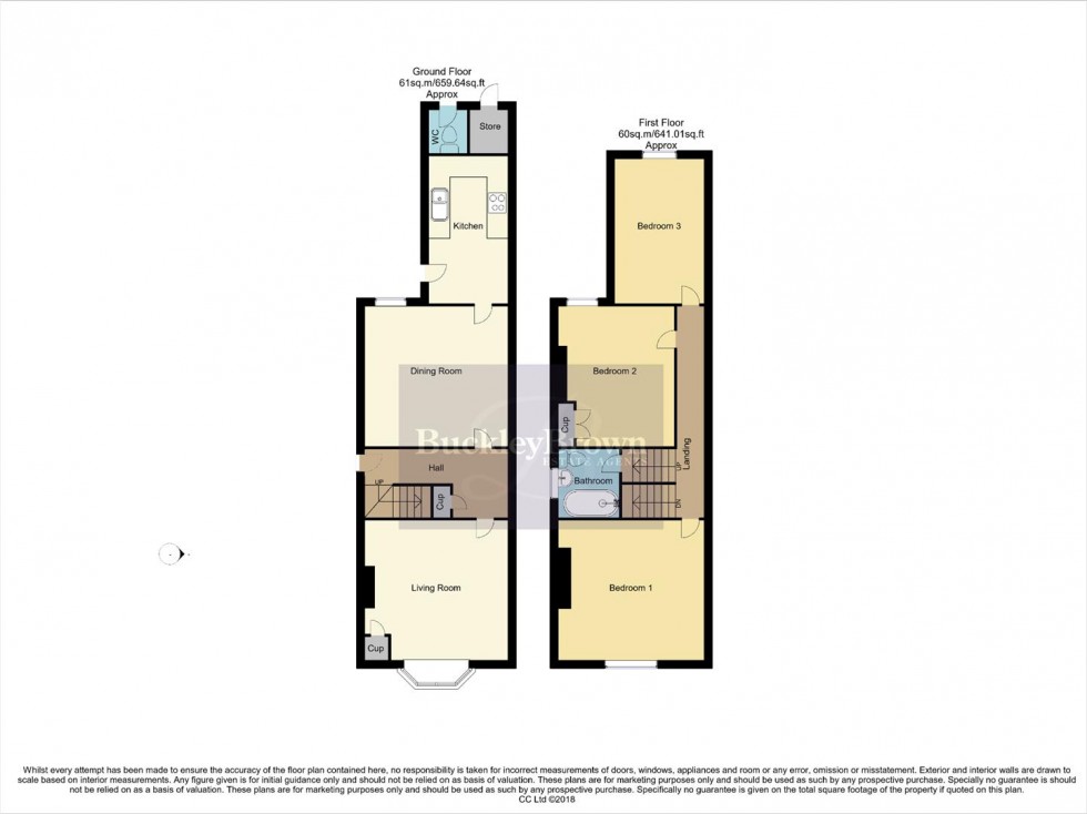 Floorplan for St. Edmunds Avenue, Mansfield Woodhouse, Mansfield