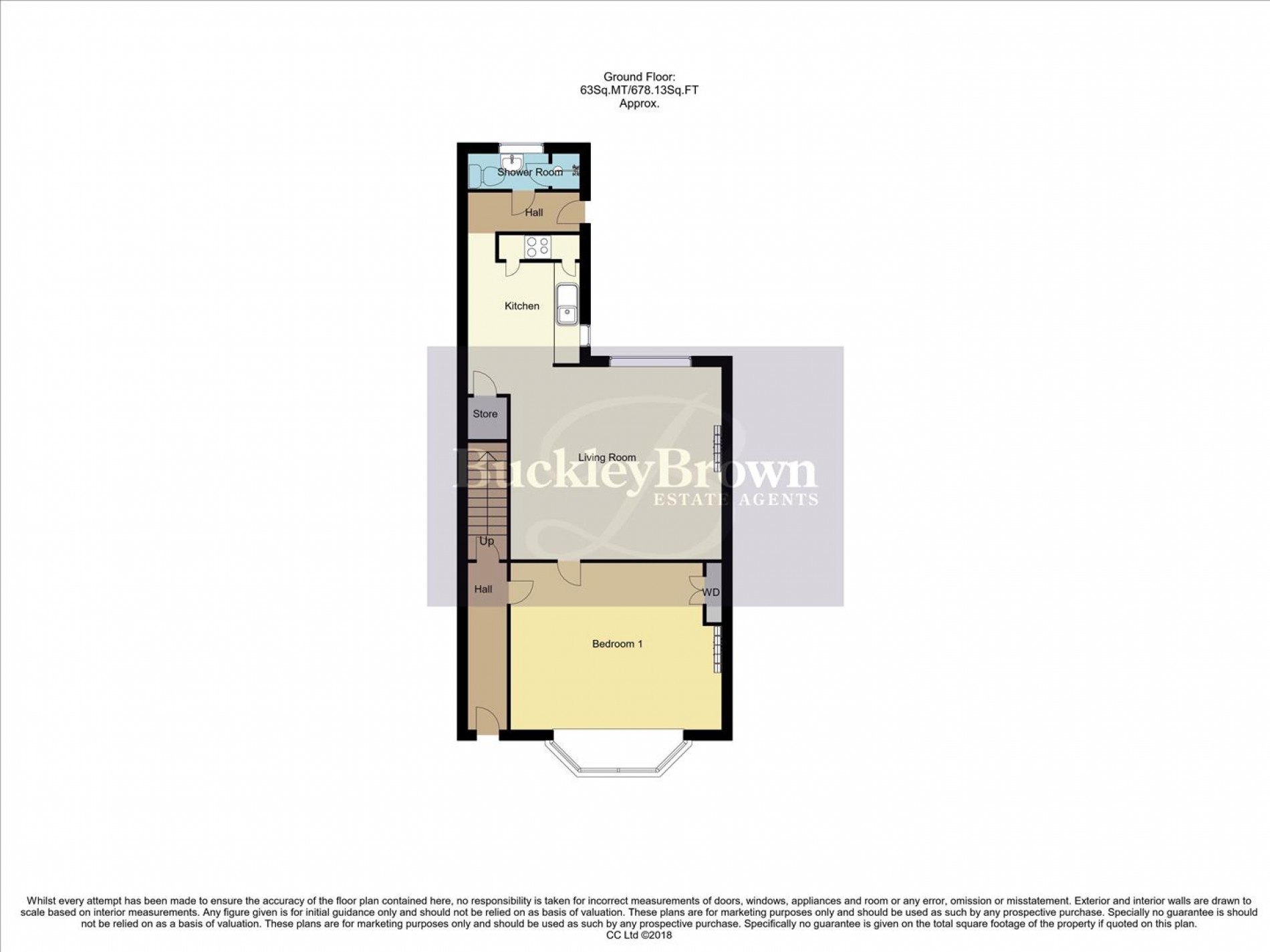 Floorplan for Princes Street, Mansfield