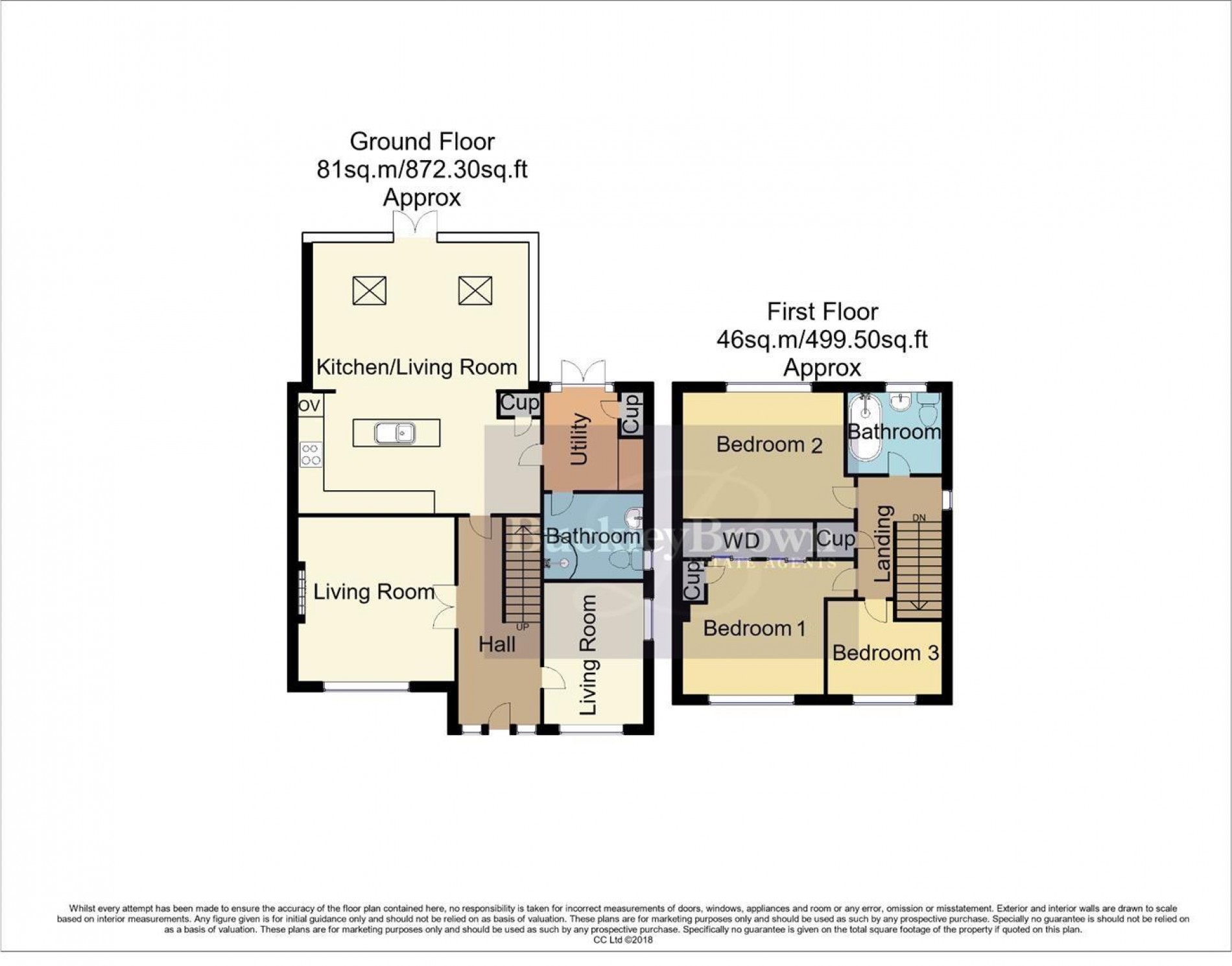 Floorplan for Thoresby Drive, Edwinstowe, Mansfield