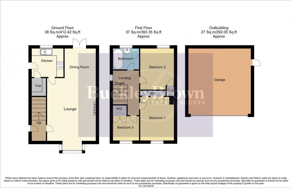 Floorplan for Winborne Close, Mansfield