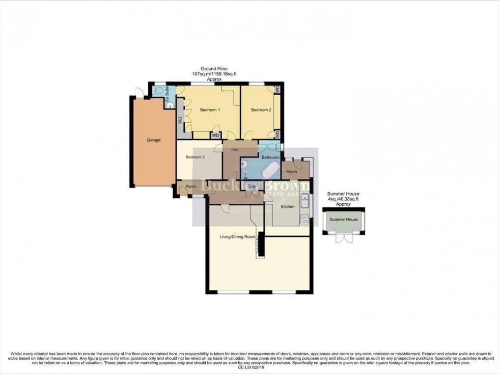 Floorplan for Delamere Close, Mansfield