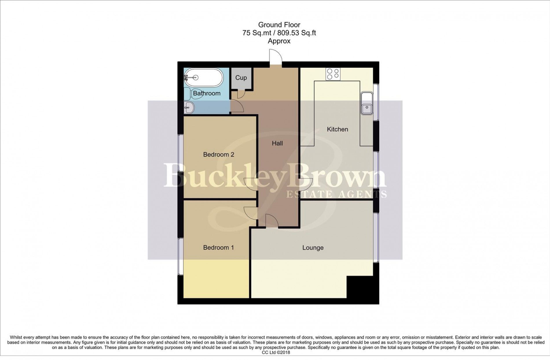 Floorplan for Kings Walk, Mansfield