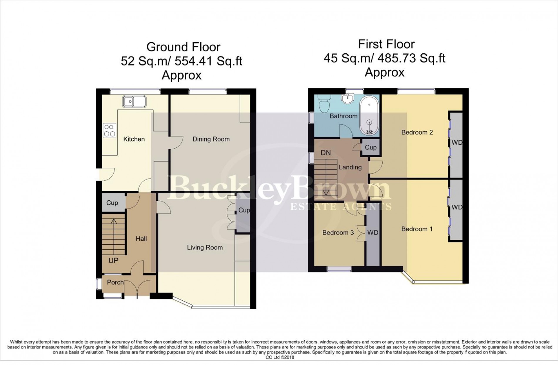 Floorplan for Budby Avenue, Mansfield