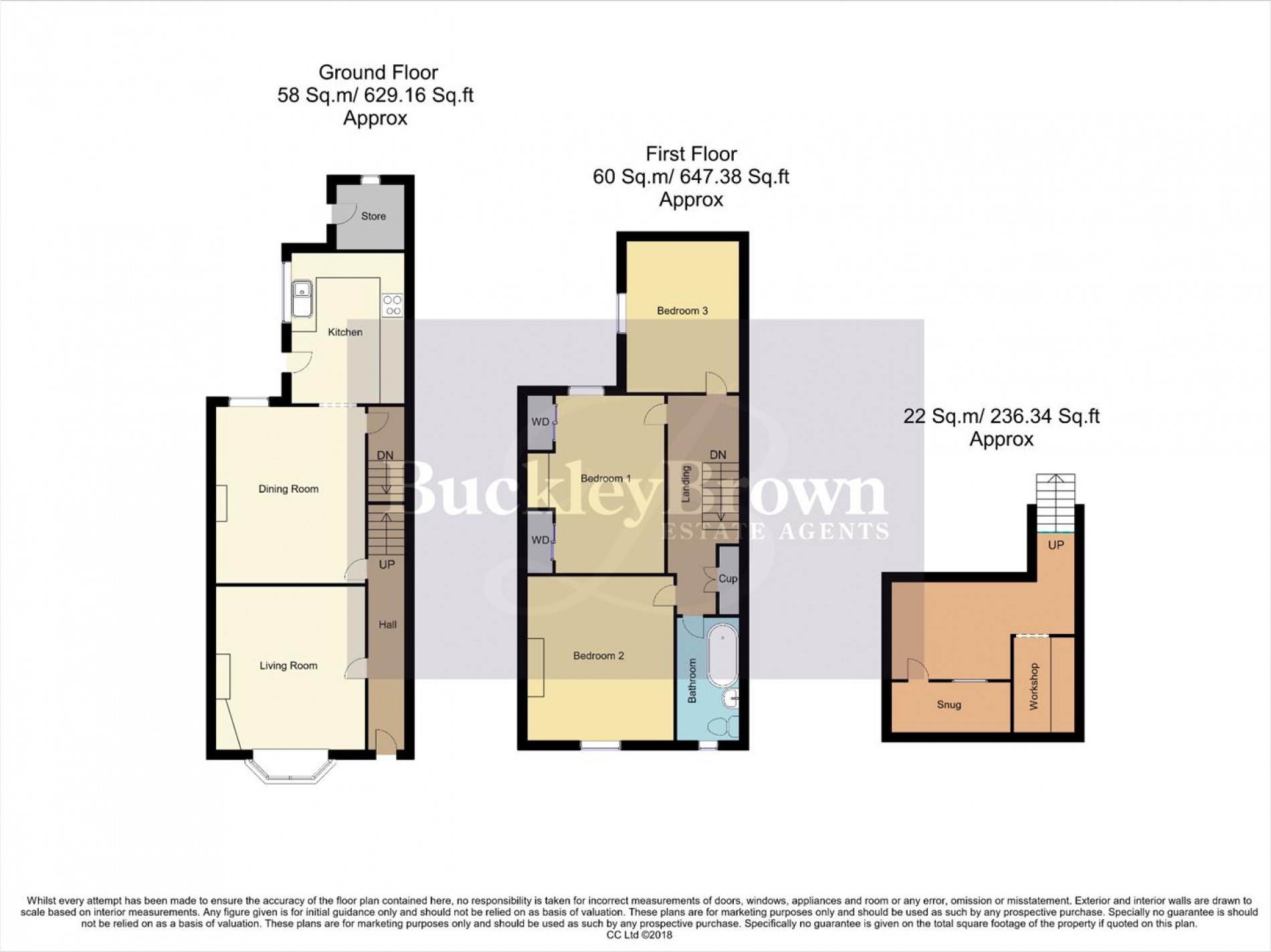 Floorplan for Princes Street, Mansfield