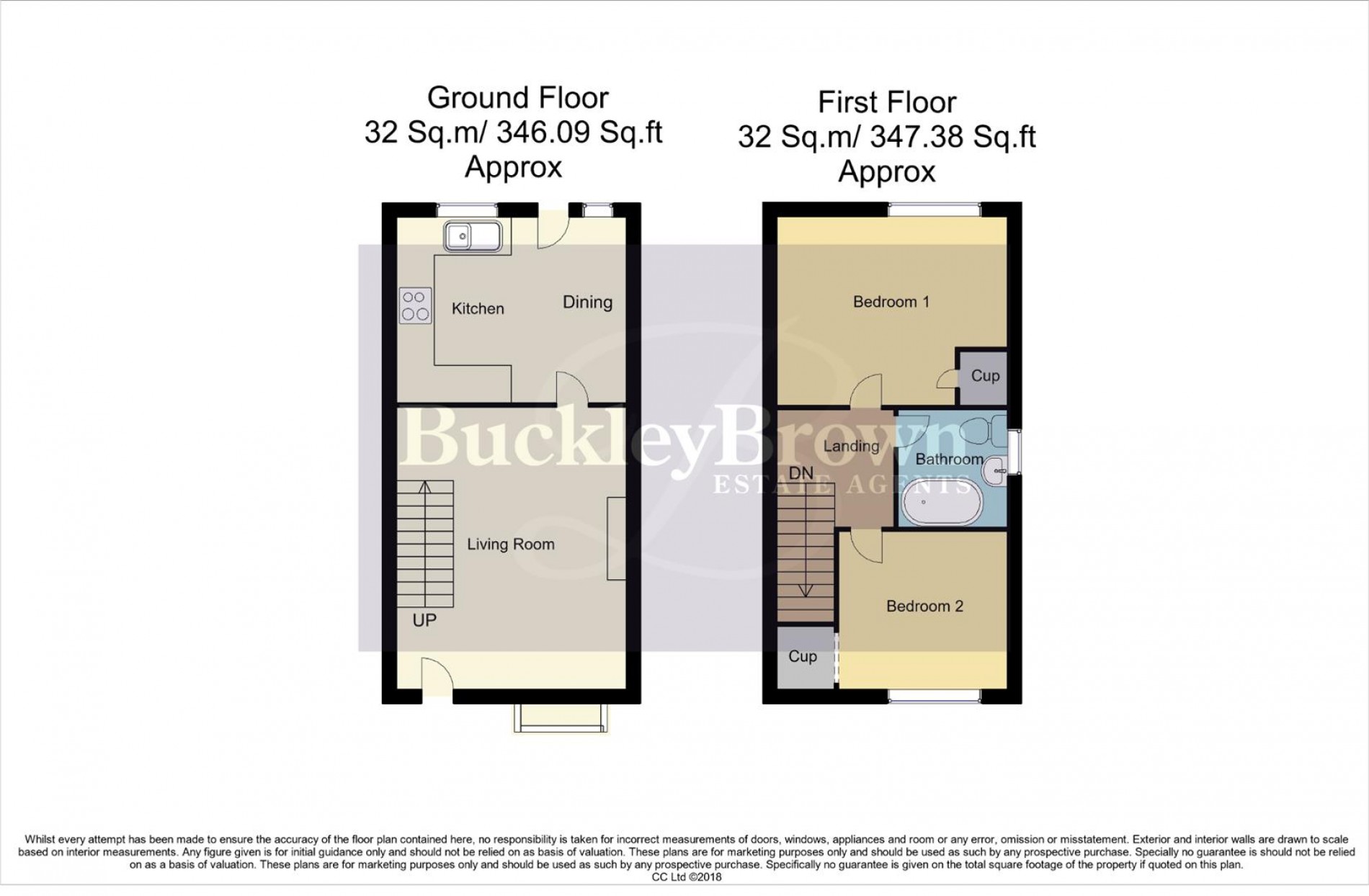 Floorplan for Sherwood Close, Mansfield