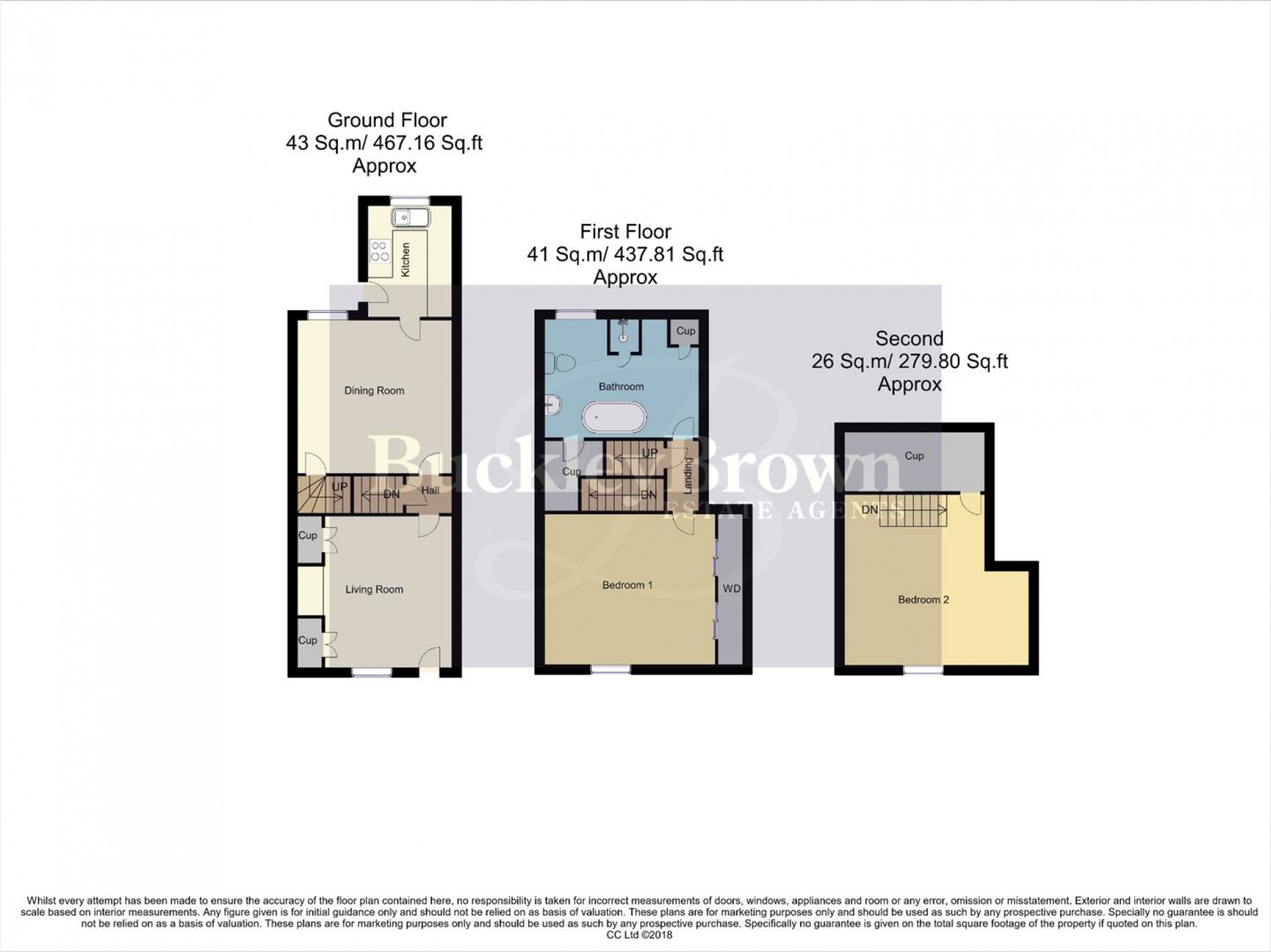 Floorplan for Chatsworth Street, Sutton-In-Ashfield