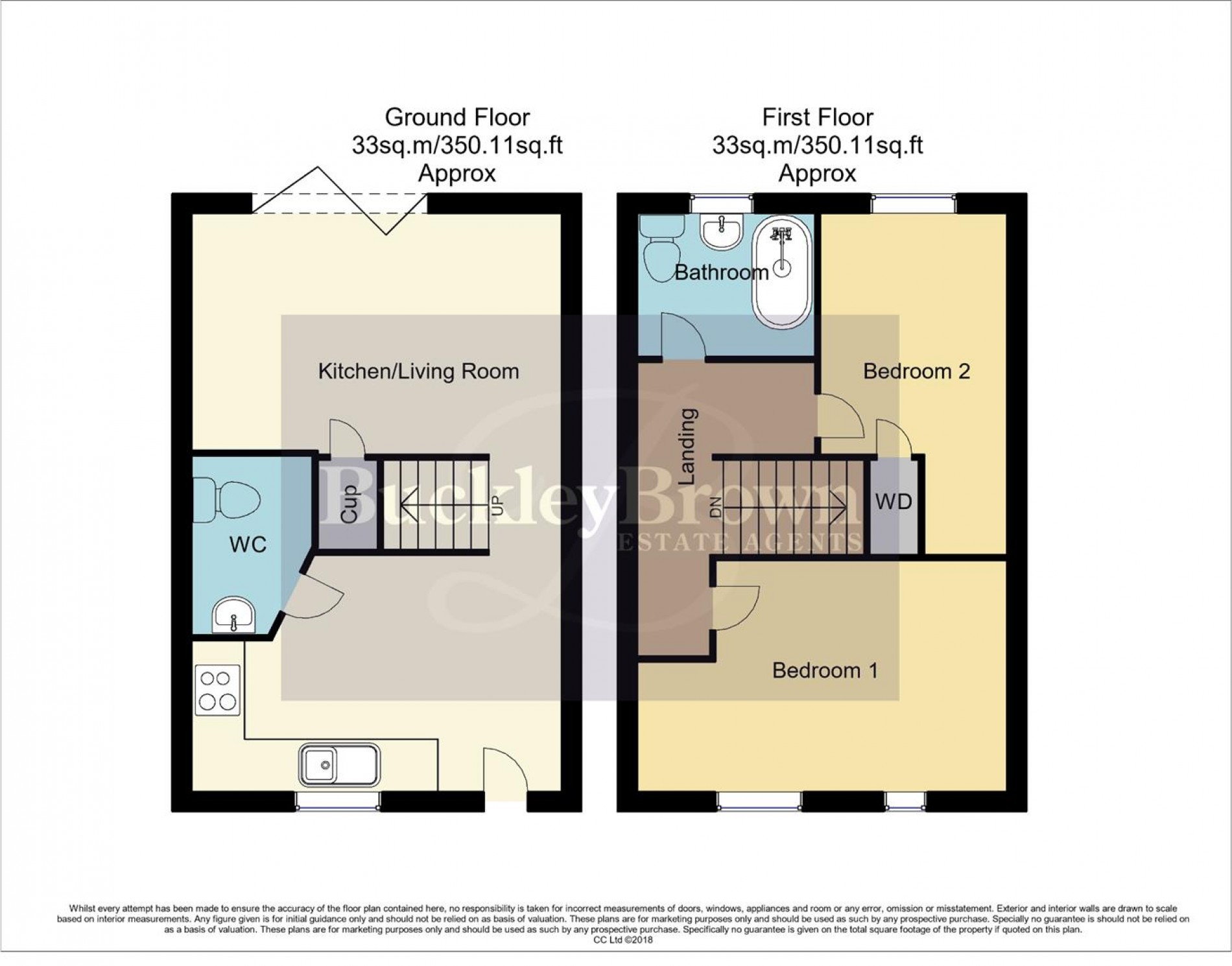 Floorplan for Hilcote Drive, Clipstone Village, Mansfield
