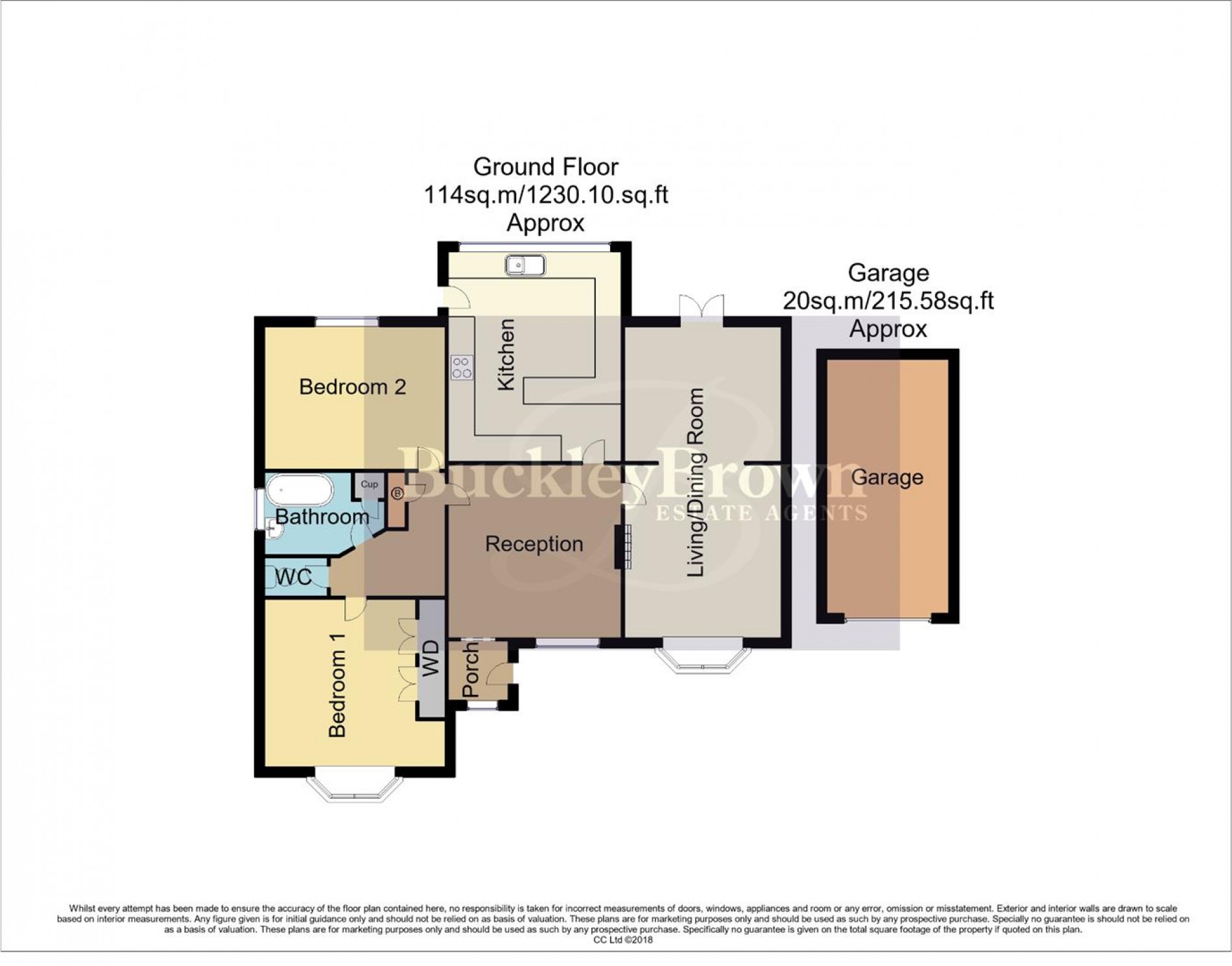 Floorplan for Ellesmere Road, Forest Town, Mansfield