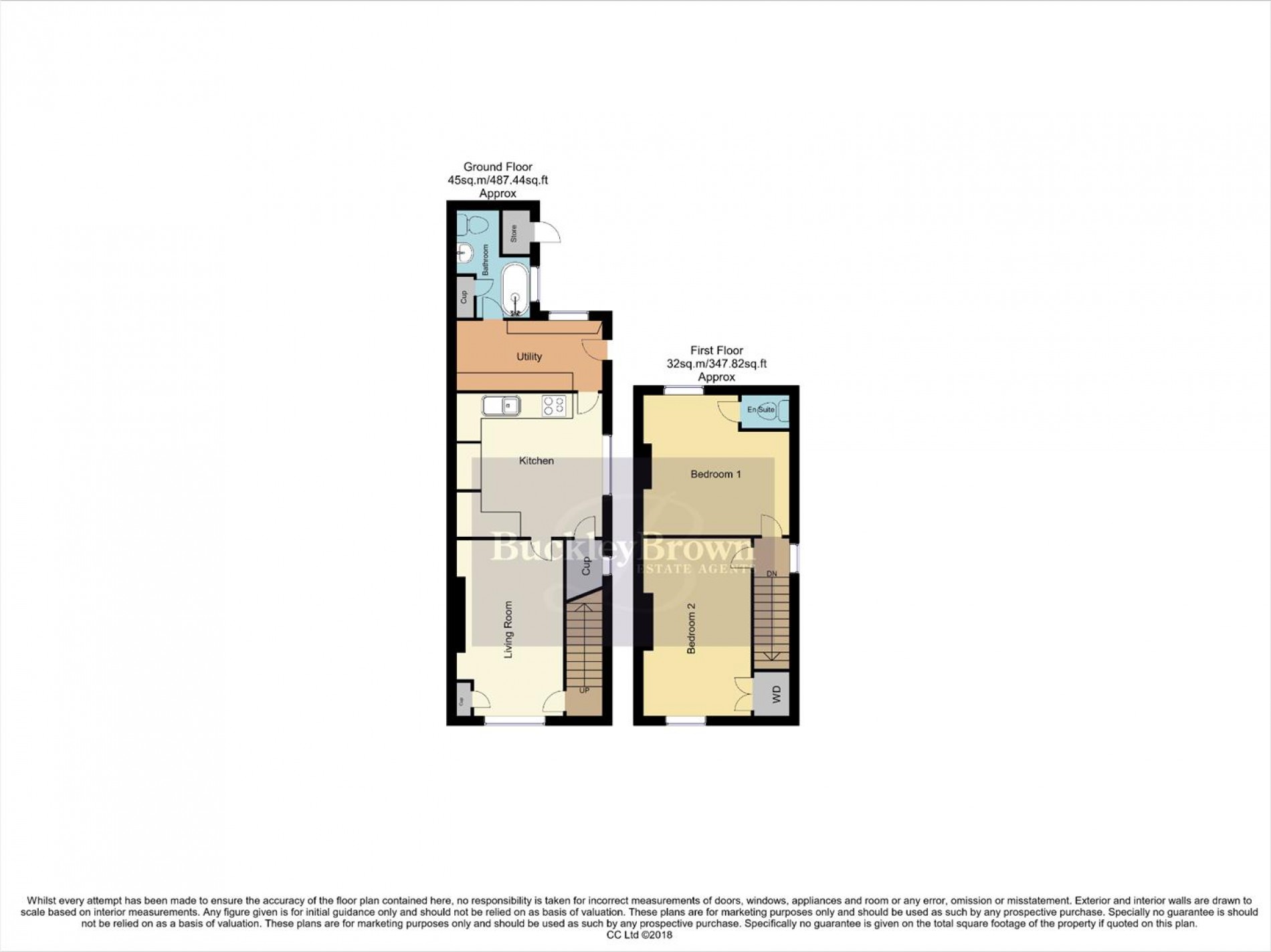 Floorplan for Carter Lane, Mansfield