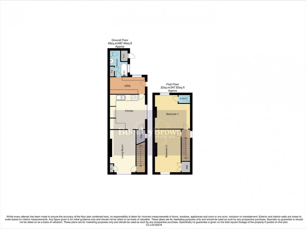 Floorplan for Carter Lane, Mansfield