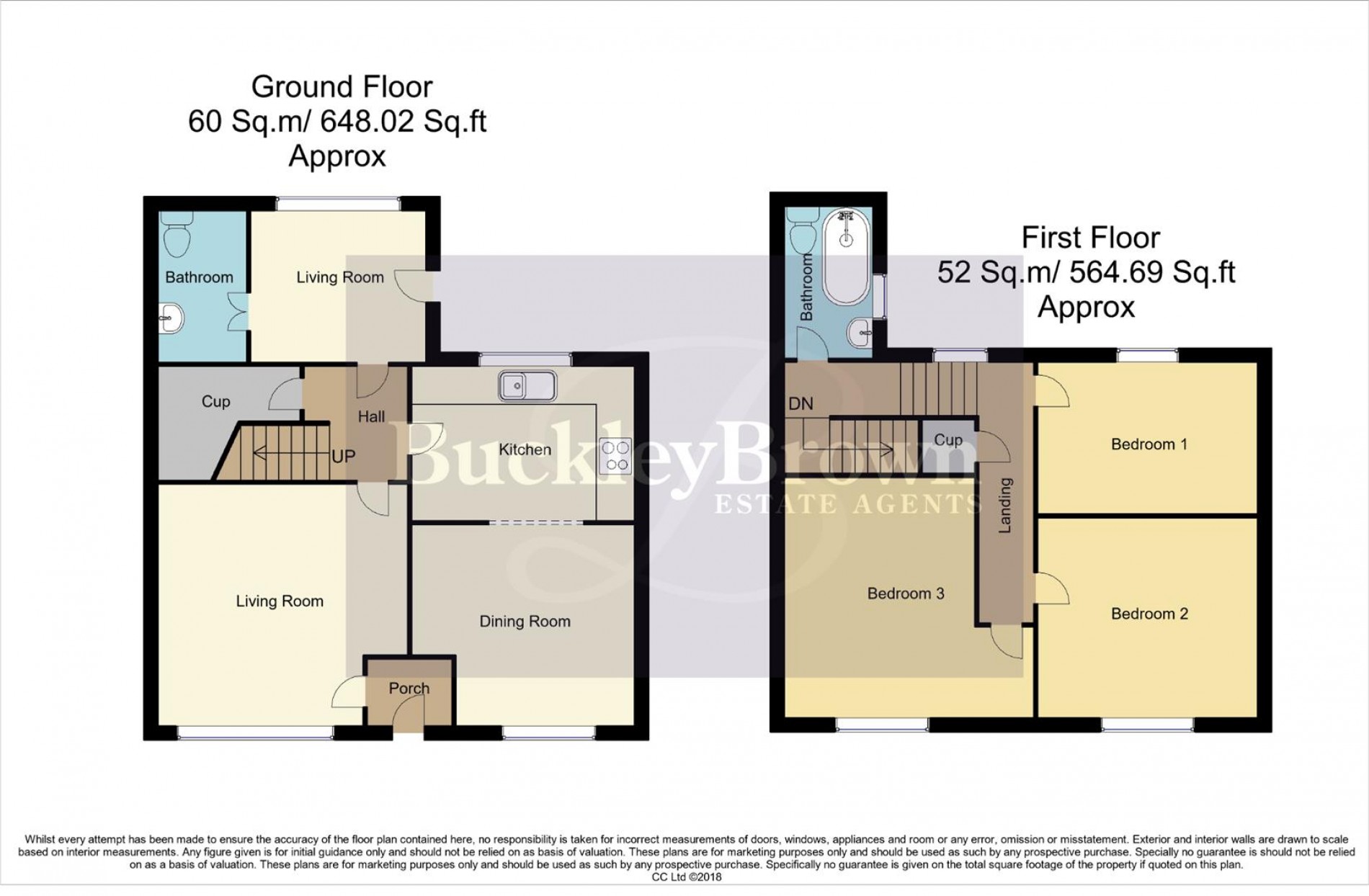 Floorplan for Alexandra Street, Kirkby-In-Ashfield, Nottingham