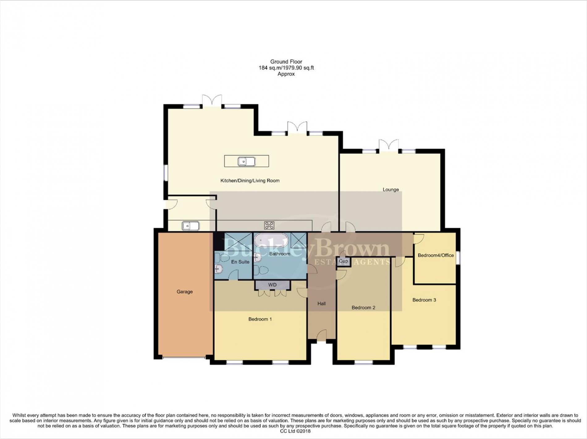 Floorplan for The Grange, Mansfield, Nottingham