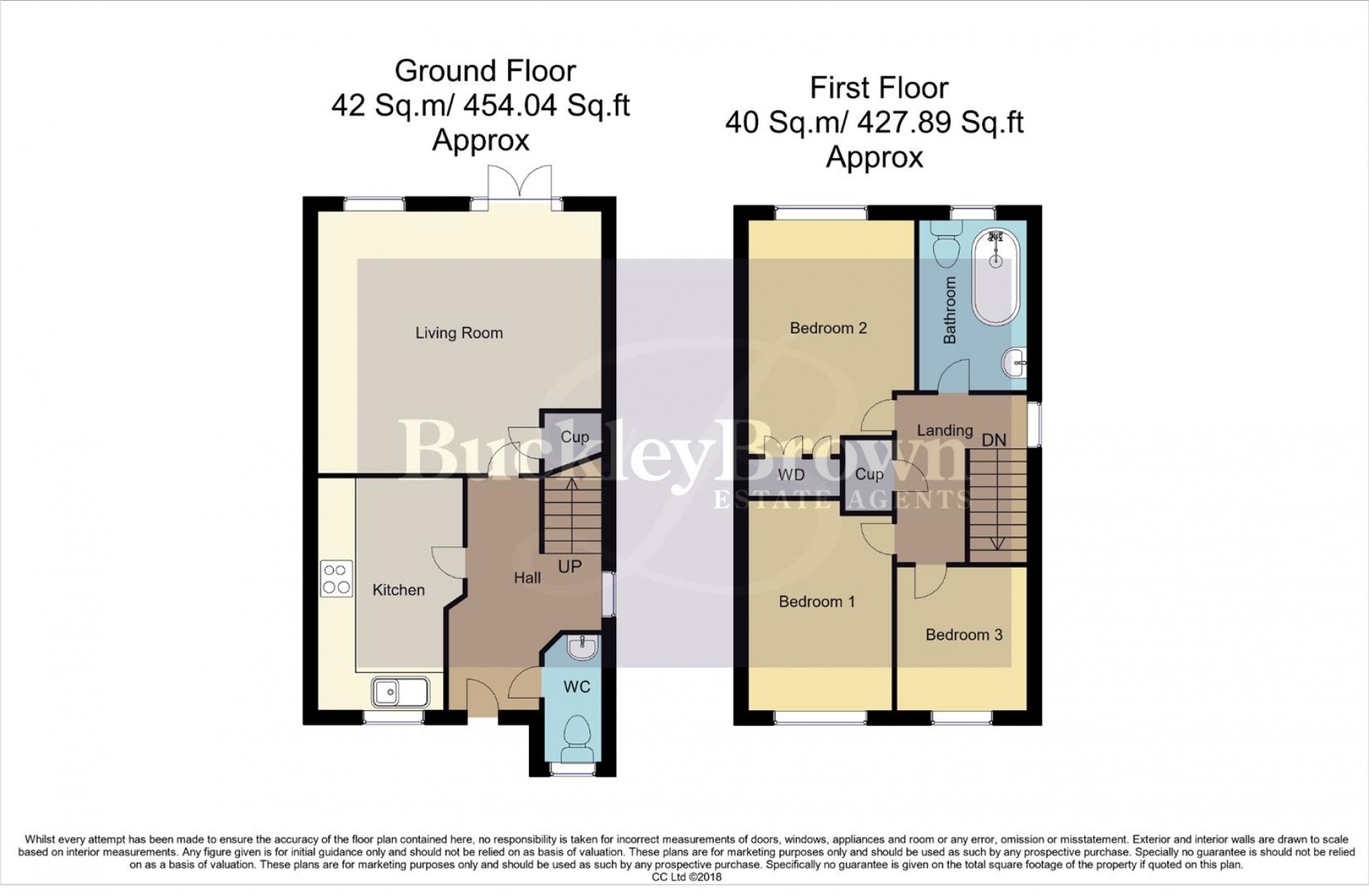 Floorplan for St. James Gardens, Mansfield Woodhouse, Mansfield