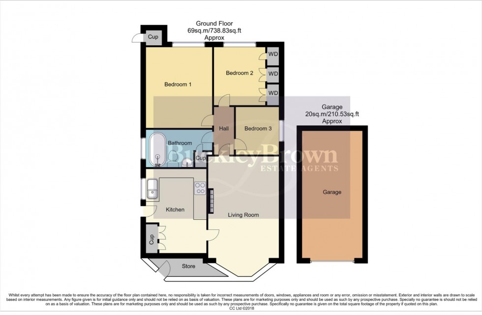 Floorplan for Searby Road, Sutton-In-Ashfield
