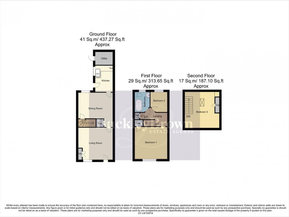 Floorplan for Vallance Street, Mansfield Woodhouse, Mansfield