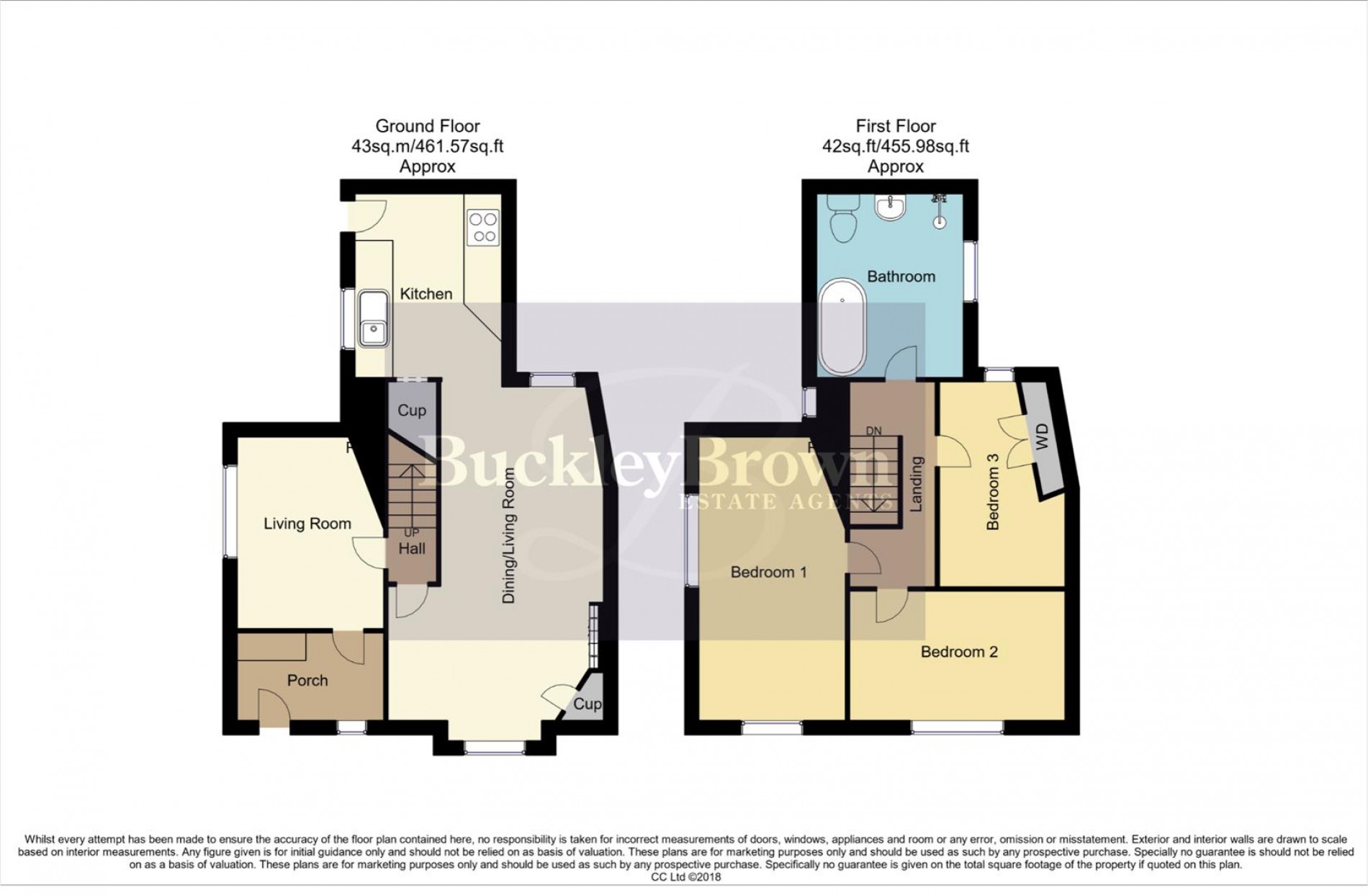 Floorplan for Grove Street, Mansfield Woodhouse, Mansfield