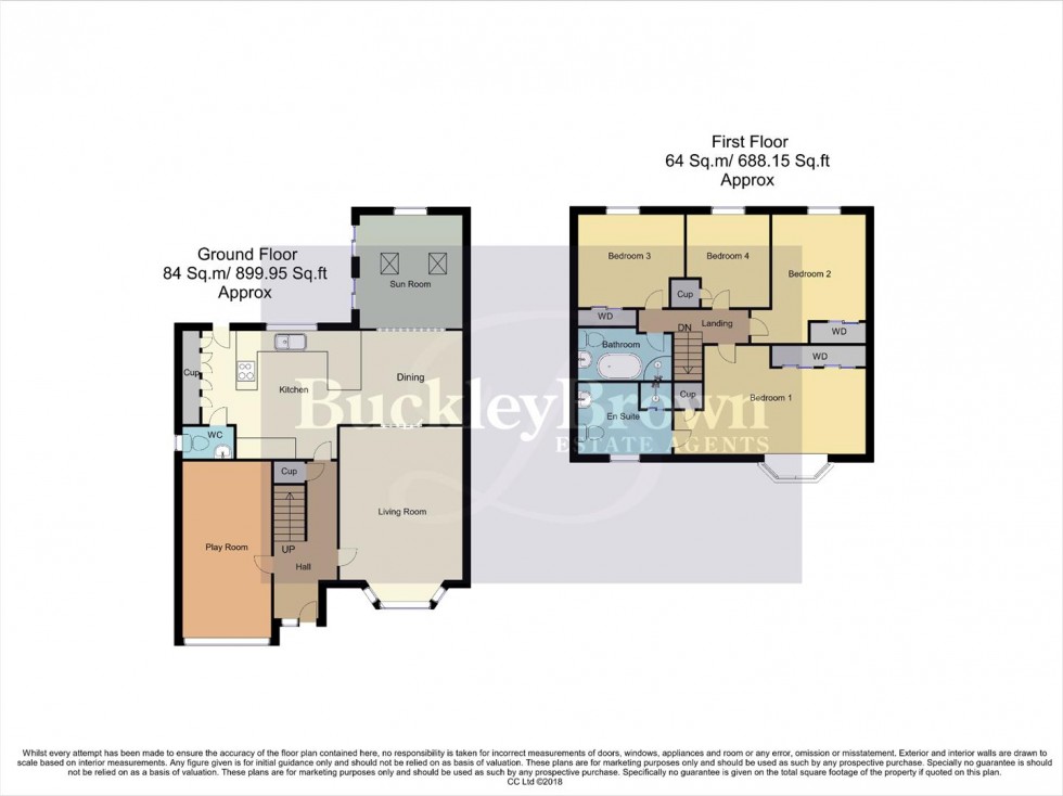 Floorplan for Sapphire Close, Rainworth, Mansfield