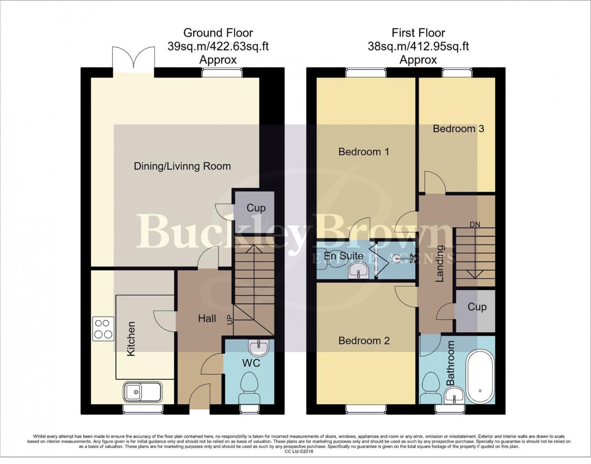 Floorplan for Kingston Road, Kirkby-In-Ashfield, Nottingham