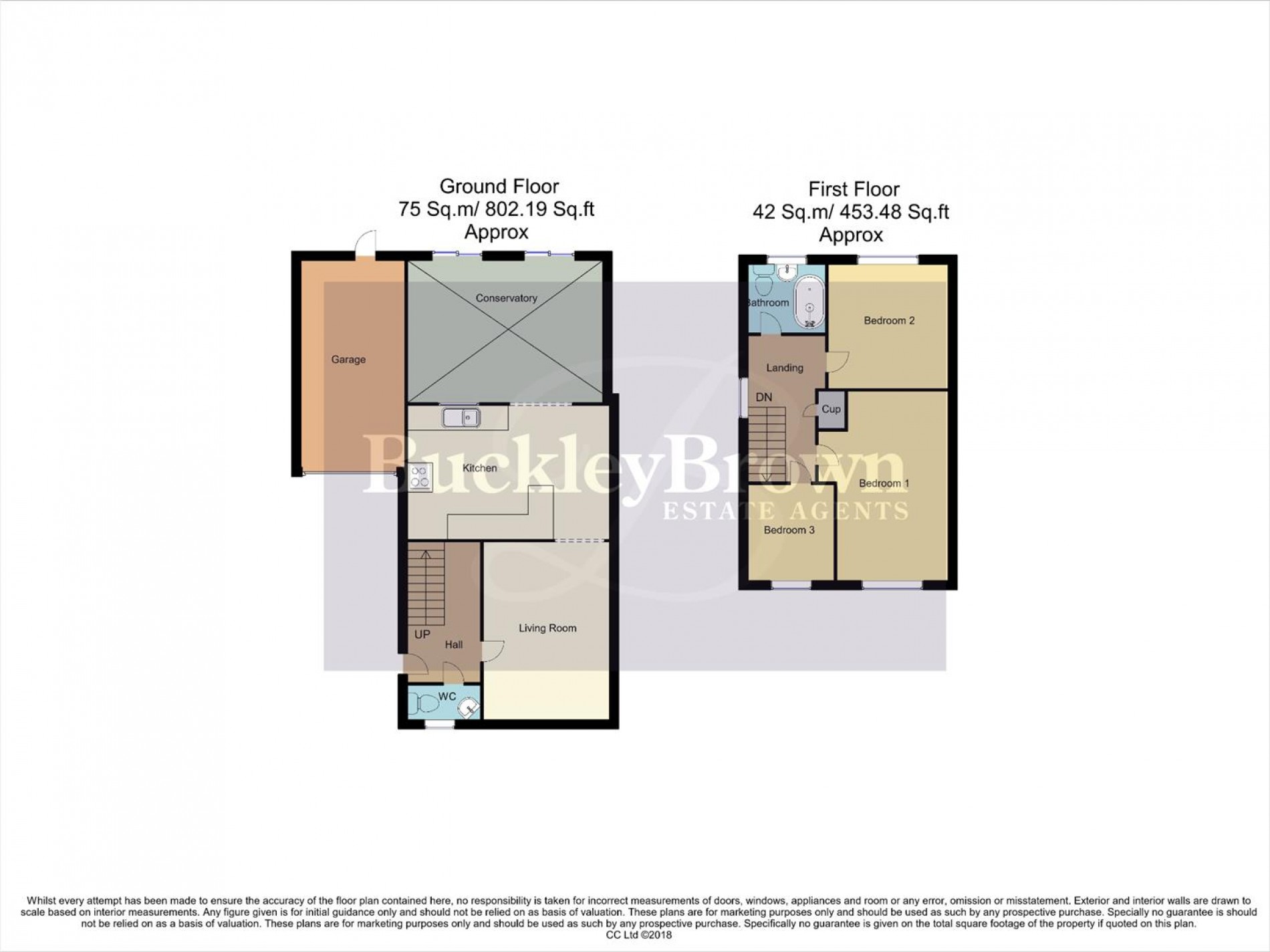 Floorplan for Glen Mooar Close, Forest Town, Mansfield