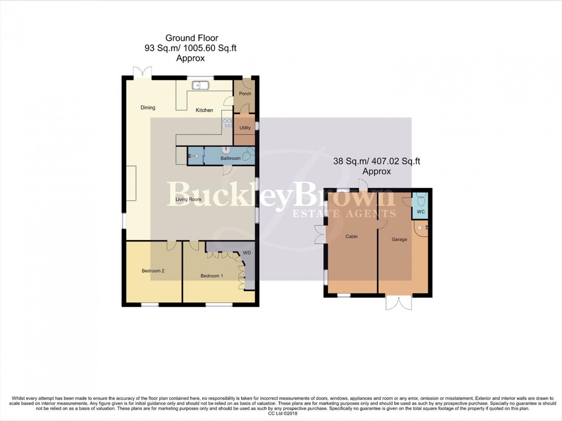 Floorplan for Wild Hill, Sutton-In-Ashfield