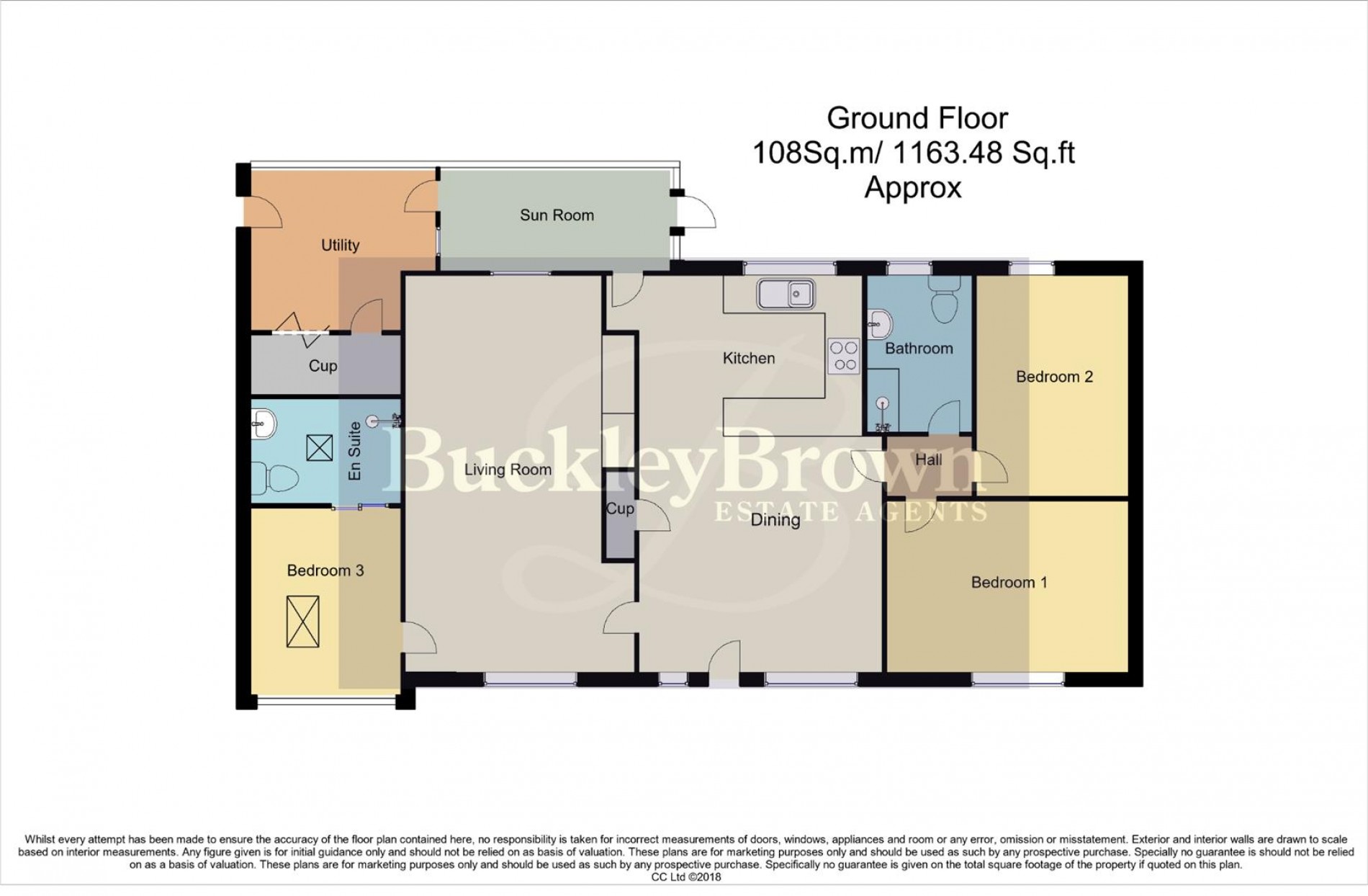 Floorplan for Renfrew Court, Mansfield