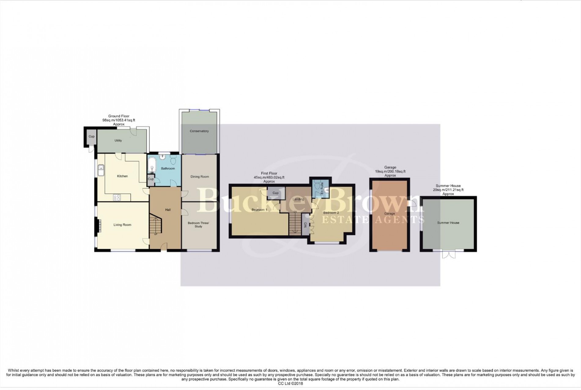 Floorplan for Burton Rise, Walesby, Newark