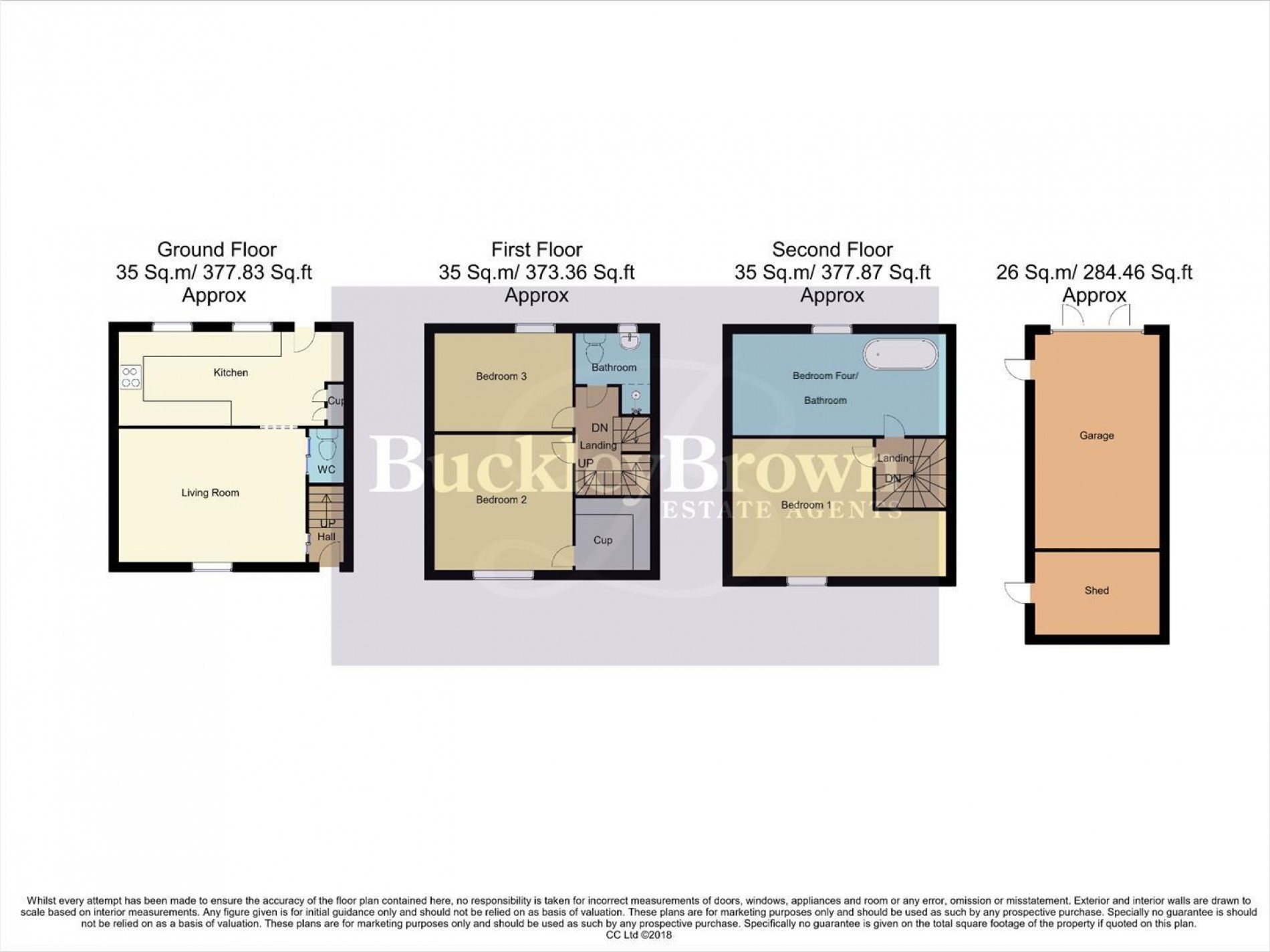 Floorplan for Ten Row, Cuckney, Mansfield