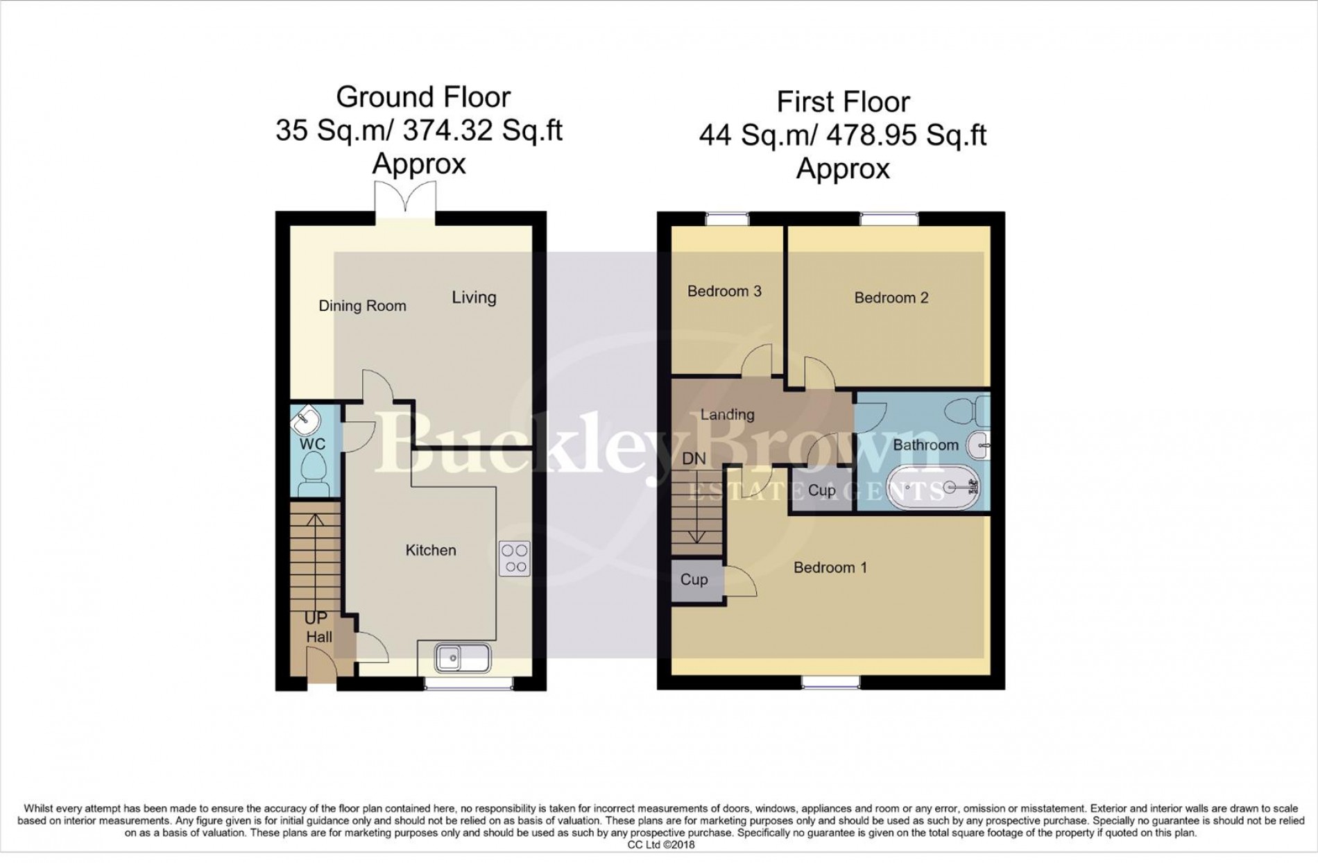Floorplan for Shetland Close, Shirebrook, Mansfield