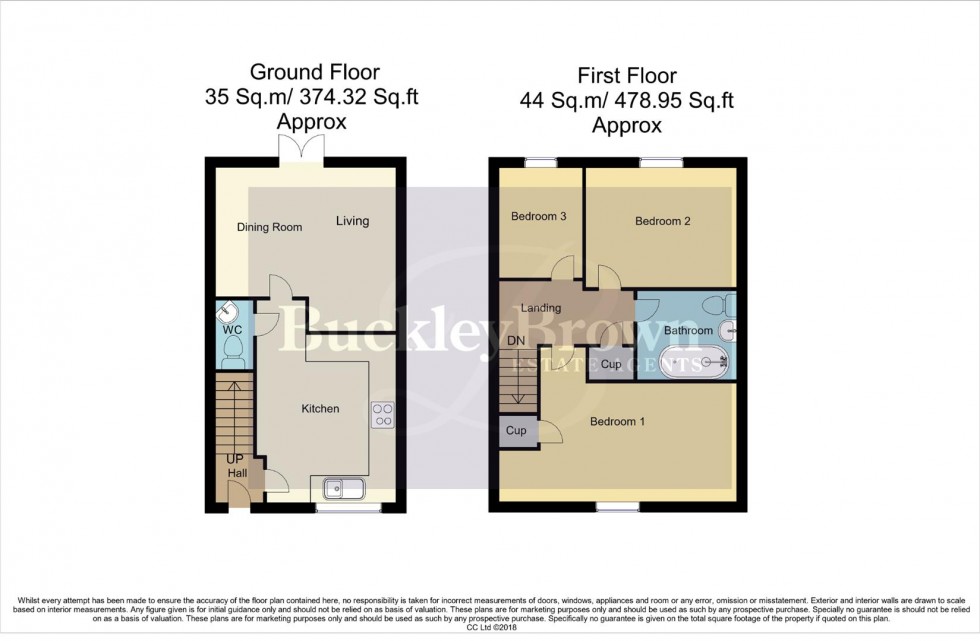Floorplan for Shetland Close, Shirebrook, Mansfield