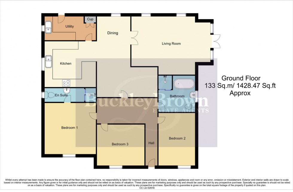 Floorplan for The Acorns, Bilsthorpe, Newark