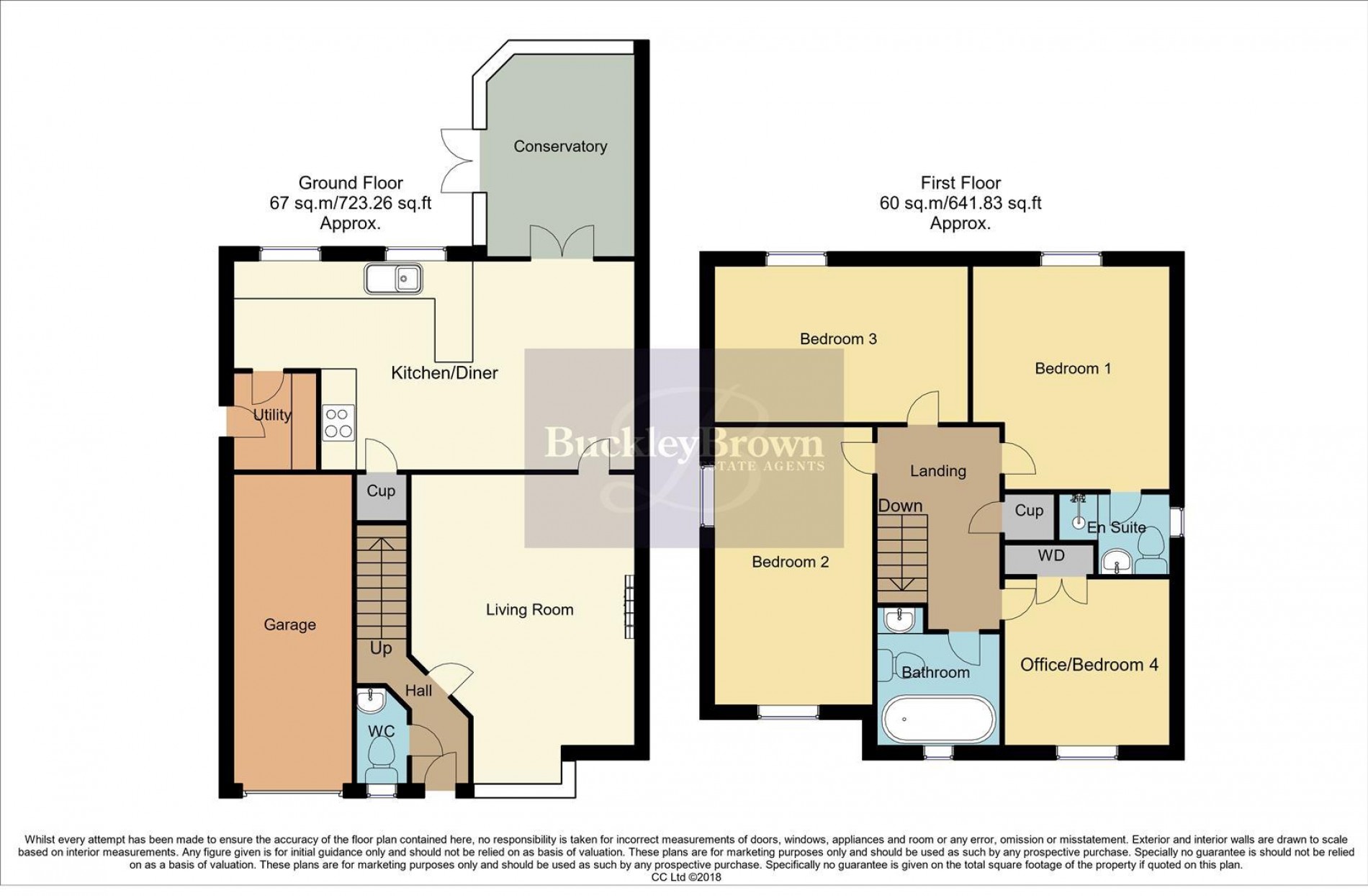Floorplan for The Ropeway, Kirkby-In-Ashfield, Nottingham