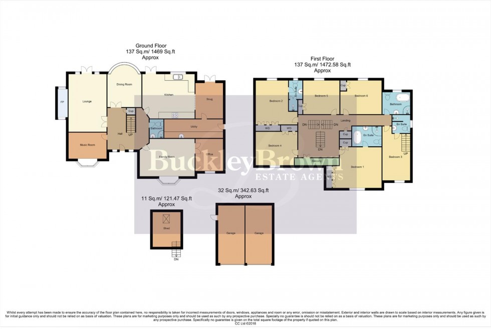 Floorplan for Haddon Road, Mansfield